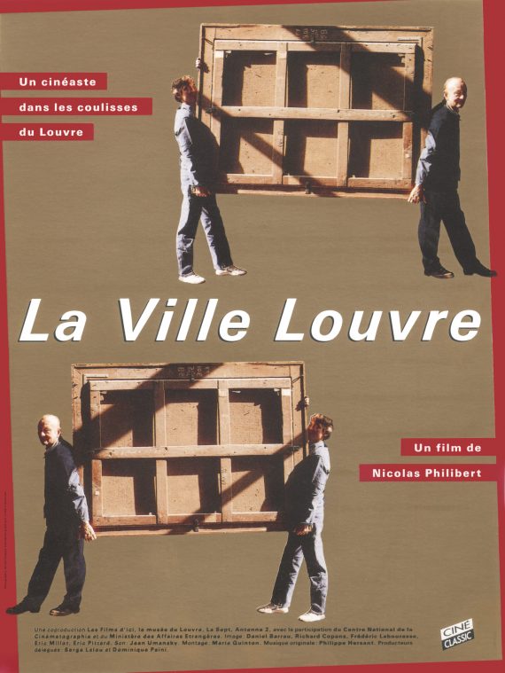 affiche du film La ville Louvre de Nicolas Philibert
