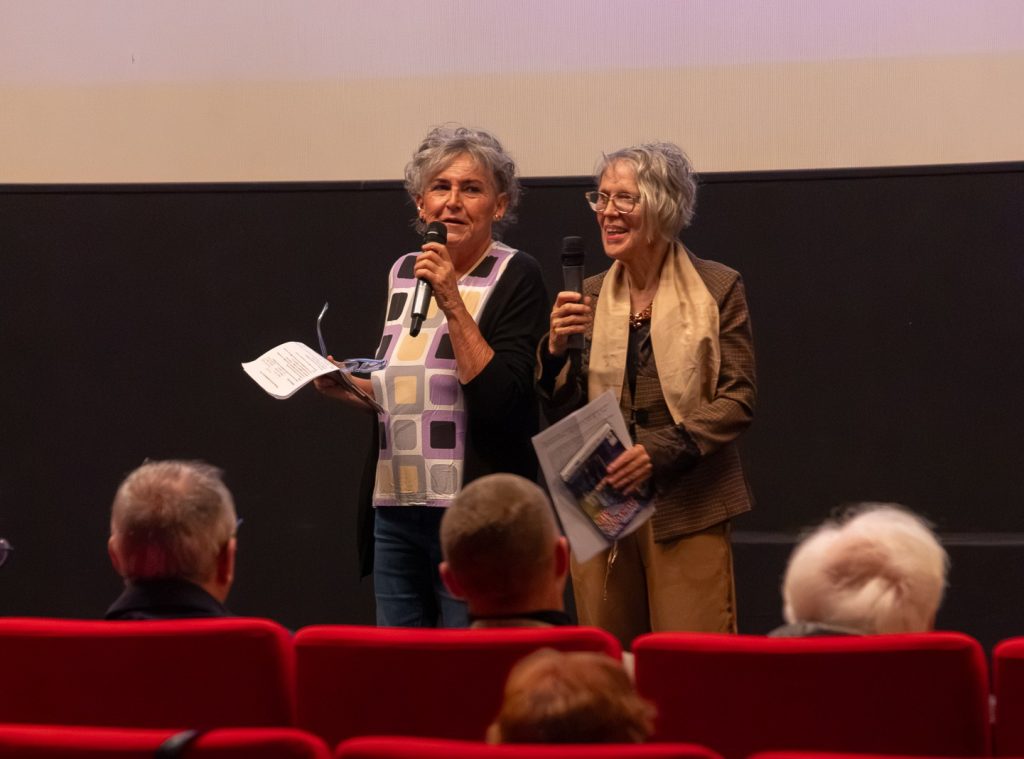 La présidente de l'Autre cinéma et la déléguée des Rencontres